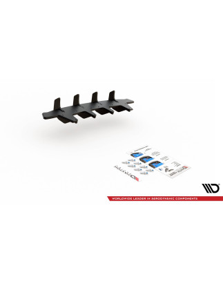 DIFFUSORE POSTERIORE street pro Mercedes-AMG C43 Coupe C205 (Cod. M-MEC20543AMGCNC-RS1B)