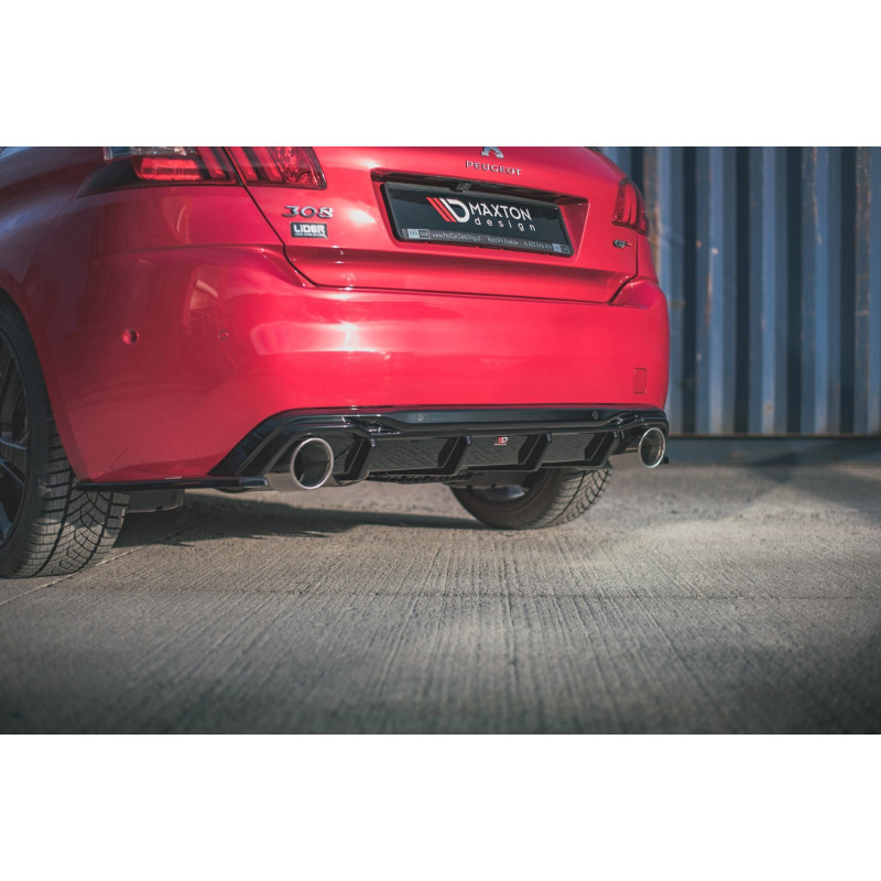 Splitters posteriori laterali Peugeot 308 GT Mk2 Facelift (Cod. M-PE-308-2F-GT-RSD1G)