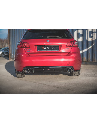 Splitters posteriori laterali Peugeot 308 GT Mk2 Facelift (Cod. M-PE-308-2F-GT-RSD1G)