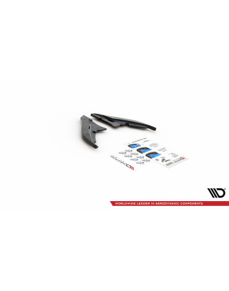 Splitters posteriori laterali Peugeot 308 GT Mk2 Facelift (Cod. M-PE-308-2F-GT-RSD1G)