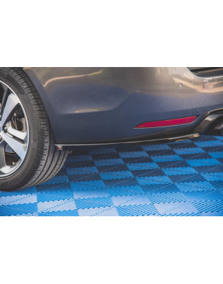 Splitters posteriori laterali V.2 Peugeot 308 SW Mk2  (Cod. M-PE-308-2F-SW-RSD2G)
