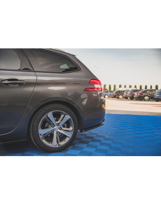 Splitters posteriori laterali V.2 Peugeot 308 SW Mk2  (Cod. M-PE-308-2F-SW-RSD2G)