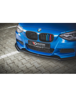 SPLITTER ANTERIORE street pro + Flaps BMW M135i F20 (Cod. M-BM1F20MCNC-FD1B+FSF1G)