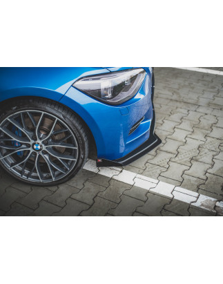 SPLITTER ANTERIORE street pro + Flaps BMW M135i F20 (Cod. M-BM1F20MCNC-FD1B+FSF1G)