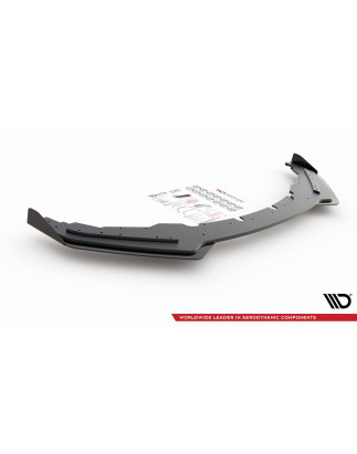 SPLITTER ANTERIORE street pro + Flaps BMW M135i F20 (Cod. M-BM1F20MCNC-FD1B+FSF1G)