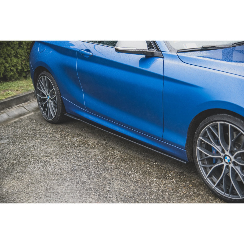 Diffusori minigonne street pro BMW 1 F21 M135i / M140i / M-Pack (Cod. M-BM1F20MCNC-SD1B)