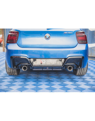 Sottoparaurti posteriore V.1 BMW M135i F20 (Cod. M-BM-1-F20-M-RS1GO__O)
