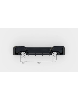 Sottoparaurti posteriore V.1 BMW M135i F20 (Cod. M-BM-1-F20-M-RS1GO__O)