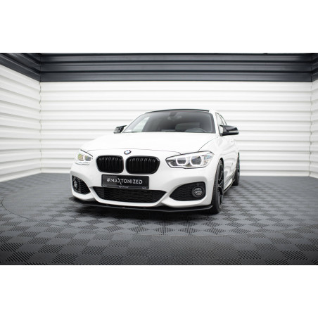 SPLITTER ANTERIORE street pro V.3 for BMW 1 F20 M-Pack Facelift / M140i  (Cod. M-BM1F20FMCNC-FD3B)