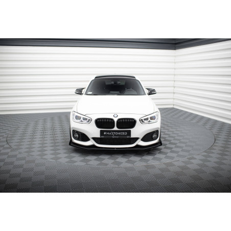 SPLITTER ANTERIORE street pro V.3 + Flaps for BMW 1 F20 M-Pack Facelift / M140i  (Cod. M-BM1F20FMCNC