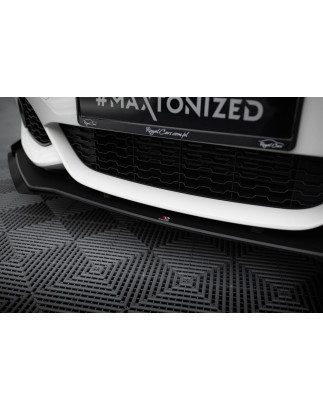 SPLITTER ANTERIORE street pro V.3 + Flaps for BMW 1 F20 M-Pack Facelift / M140i  (Cod. M-BM1F20FMCNC