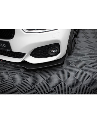 SPLITTER ANTERIORE street pro V.3 + Flaps for BMW 1 F20 M-Pack Facelift / M140i  (Cod. M-BM1F20FMCNC