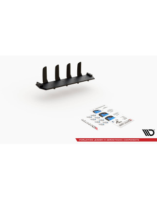 DIFFUSORE POSTERIORE street pro V.4 BMW M140i (Cod. M-BM1F20FMCNC-RS4B)