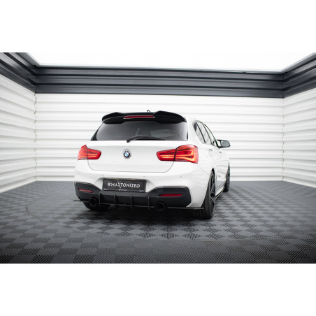 Splitters posteriori laterali Street Pro V.2 for BMW 1 F20 M-Pack M140i  (Cod. M-BM1F20FMCNC-RSD2B)
