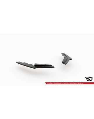 Splitters posteriori laterali Street Pro V.2 + Flaps for BMW 1 F20 M140i  (Cod. M-BM1F20FMCNC-RSD2B+