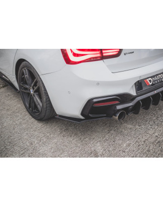 Splitters posteriori laterali Street Pro V.3 for BMW 1 F20 M140i  (Cod. M-BM1F20FMCNC-RSD3B)