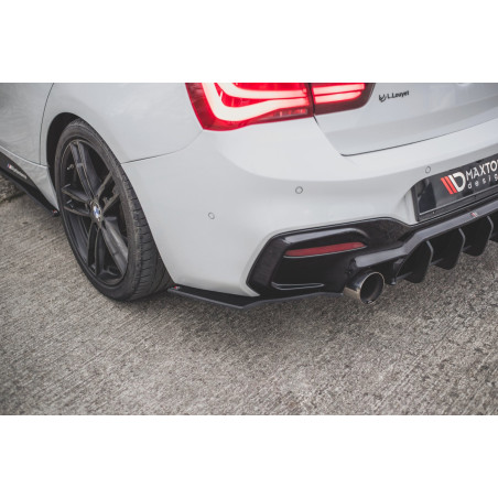 Splitters posteriori laterali Street Pro V.3 for BMW 1 F20 M140i  (Cod. M-BM1F20FMCNC-RSD3B)