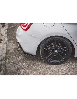 Splitters posteriori laterali Street Pro V.3 for BMW 1 F20 M140i  (Cod. M-BM1F20FMCNC-RSD3B)