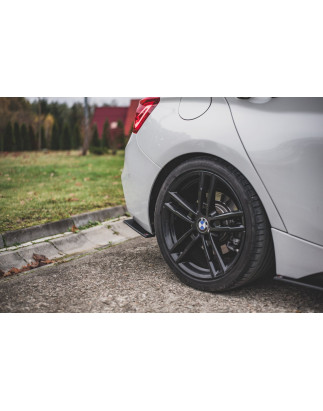 Splitters posteriori laterali Street Pro V.3 for BMW 1 F20 M140i  (Cod. M-BM1F20FMCNC-RSD3B)