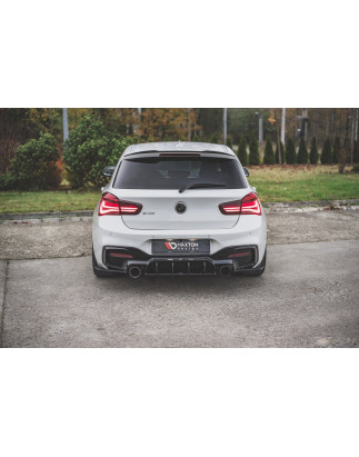Splitters posteriori laterali Street Pro V.3 for BMW 1 F20 M140i  (Cod. M-BM1F20FMCNC-RSD3B)