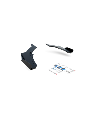 Splitters posteriori laterali Street Pro V.3 + Flaps for BMW 1 F20 M140i  (Cod. M-BM1F20FMCNC-RSD3B+