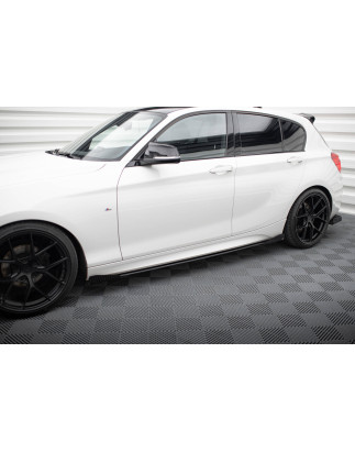 Diffusori minigonne street pro V.2 + Flaps for BMW 1 F20 M135i / M140i / M-Pack (Cod. M-BM1F20FMCNC-