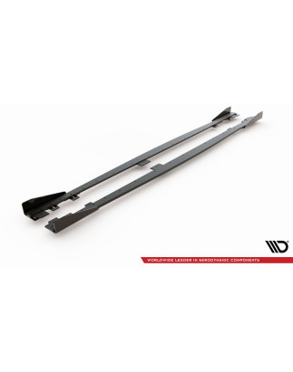 Diffusori minigonne street pro V.2 + Flaps for BMW 1 F20 M135i / M140i / M-Pack (Cod. M-BM1F20FMCNC-
