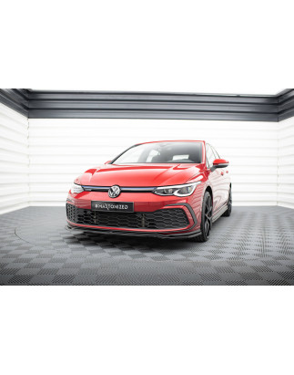 SPLITTER ANTERIORE V.4 Volkswagen Golf GTI / GTE / GTD / R-Line Mk8 (Cod. M-VW-GO-8-GTI-FD4G)