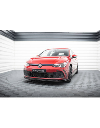 SPLITTER ANTERIORE V.5 Volkswagen Golf GTI / GTE / GTD / R-Line Mk8 (Cod. M-VW-GO-8-GTI-FD5G)
