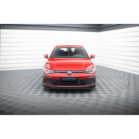 SPLITTER ANTERIORE V.5 Volkswagen Golf GTI / GTE / GTD / R-Line Mk8 (Cod. M-VW-GO-8-GTI-FD5G)