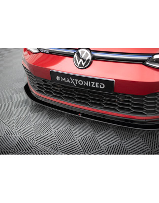 SPLITTER ANTERIORE V.5 Volkswagen Golf GTI / GTE / GTD / R-Line Mk8 (Cod. M-VW-GO-8-GTI-FD5G)