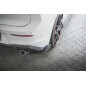 Splitters posteriori laterali V.2 + Flaps Volkswagen Golf GTI / GTE Mk8 (Cod. M-VW-GO-8-GTI-RSD2G+RS