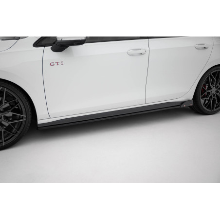 Diffusori minigonne V.2 + Flaps Volkswagen Golf GTI / GTE / GTI Clubsport / GTD / R-Line Mk8 (Cod. M