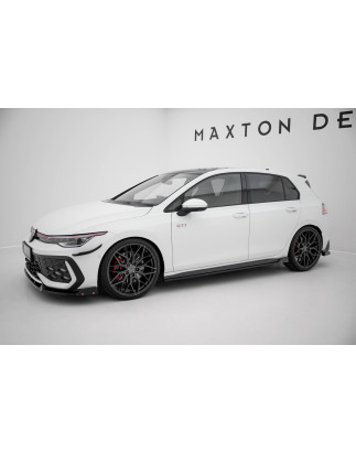 Diffusori minigonne V.2 + Flaps Volkswagen Golf GTI / GTE / GTI Clubsport / GTD / R-Line Mk8 (Cod. M