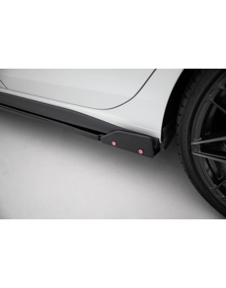 Diffusori minigonne V.2 + Flaps Volkswagen Golf GTI / GTE / GTI Clubsport / GTD / R-Line Mk8 (Cod. M