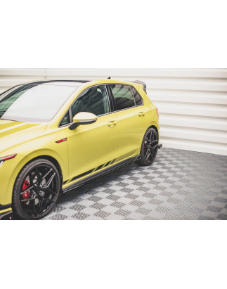 Diffusori minigonne V.2 + Flaps Volkswagen Golf GTI / GTE / GTI Clubsport / GTD / R-Line Mk8 (Cod. M