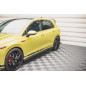 Diffusori minigonne V.2 + Flaps Volkswagen Golf GTI / GTE / GTI Clubsport / GTD / R-Line Mk8 (Cod. M
