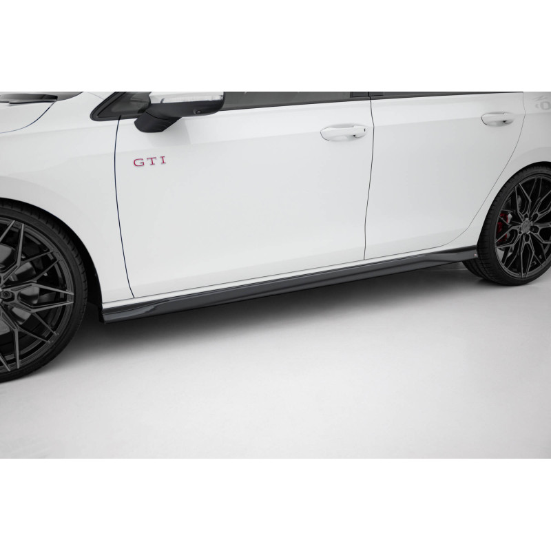 Diffusori minigonne V.3 Volkswagen Golf GTI / GTE / GTI Clubsport / GTD / R-Line Mk8 (Cod. M-VW-GO-8