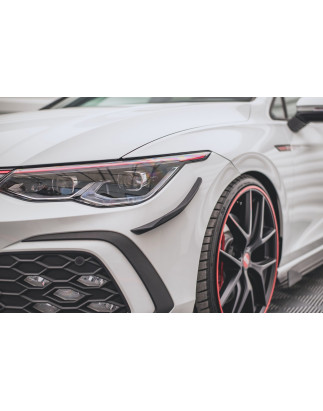 paraurti anteriore Wings (Canards) Volkswagen Golf GTI Mk8 (Cod. M-VW-GO-8-GTI-CAN1)