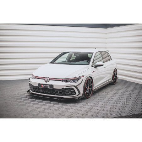 paraurti anteriore Wings (Canards) Volkswagen Golf GTI Mk8 (Cod. M-VW-GO-8-GTI-CAN1)