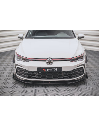 paraurti anteriore Wings (Canards) Volkswagen Golf GTI Mk8 (Cod. M-VW-GO-8-GTI-CAN1)