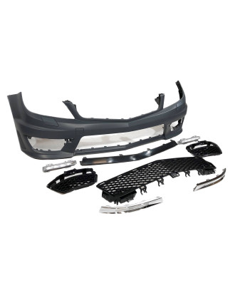 Paraurti Anteriore Mercedes W204 Coupe / 4 Porte 2007-2013 look AMG C63 (Cod. E-TCM0077)