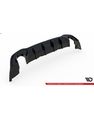 Sottoparaurti posteriore V.2 Volkswagen Golf GTI Mk8 (Cod. M-VW-GO-8-GTI-RS2G)