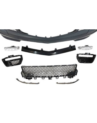 Paraurti Anteriore Mercedes W204 Coupe / 4 Porte 2007-2013 look AMG C63 (Cod. E-TCM0077)
