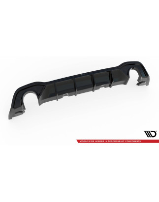 Sottoparaurti posteriore V.2 Volkswagen Golf GTI Mk8 (Cod. M-VW-GO-8-GTI-RS2G)