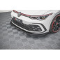 SPLITTER ANTERIORE street pro + Flaps Volkswagen Golf GTI / GTE / GTD / R-Line Mk8 (Cod. M-VWGO8GTIC