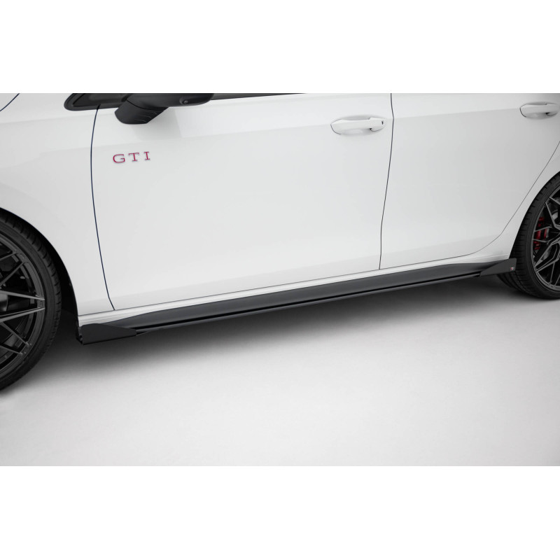 Diffusori minigonne street pro + Flaps Volkswagen Golf GTI / GTE / GTI Clubsport / R-Line Mk8 (Cod. 