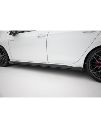 Diffusori minigonne street pro + Flaps Volkswagen Golf GTI / GTE / GTI Clubsport / R-Line Mk8 (Cod. 
