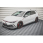 Diffusori minigonne street pro + Flaps Volkswagen Golf GTI / GTE / GTI Clubsport / R-Line Mk8 (Cod. 