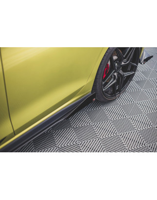 Diffusori minigonne street pro + Flaps Volkswagen Golf GTI / GTE / GTI Clubsport / R-Line Mk8 (Cod. 